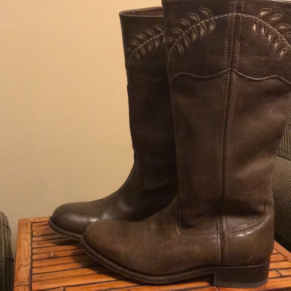 Women’s Anthropology Loblan leather boot